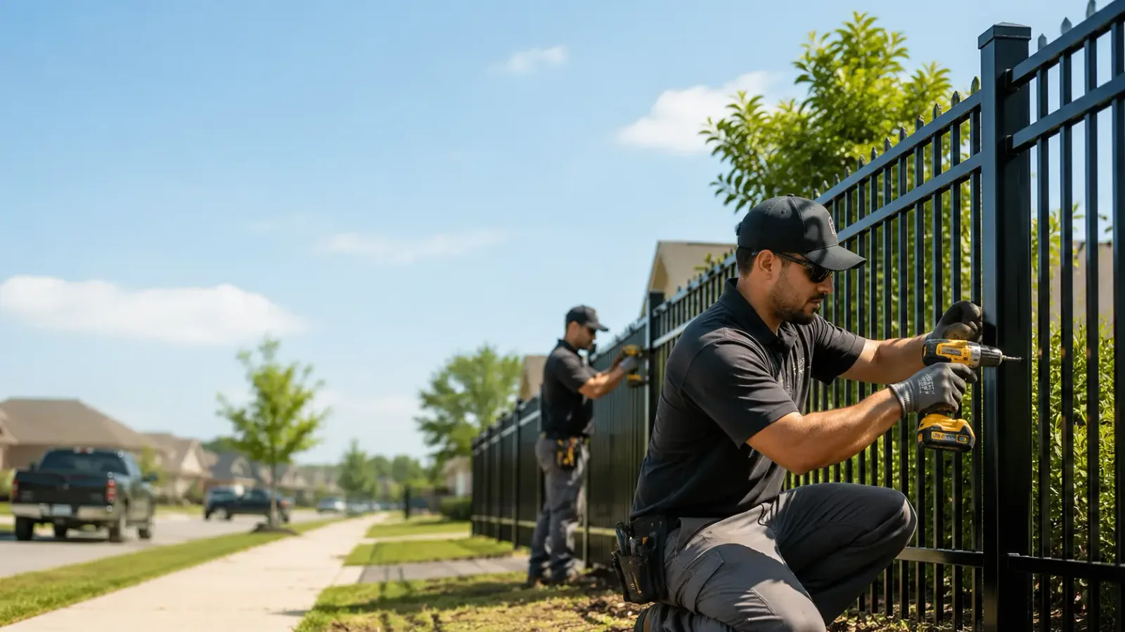 Metal Fence Installation in Garrett, KY